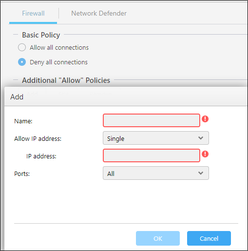 Allow and block IP addresses with ASUSTOR NAS ADM defender