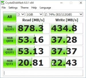 The Zyxel performed spot on through its SFP+ 10GbE port. The numbers may be a tad shy of theoretical max due to the QNAP Thunderbolt 3 to 10GbE adapter in use.