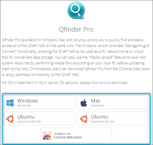 qfinder pro not finding qnap
