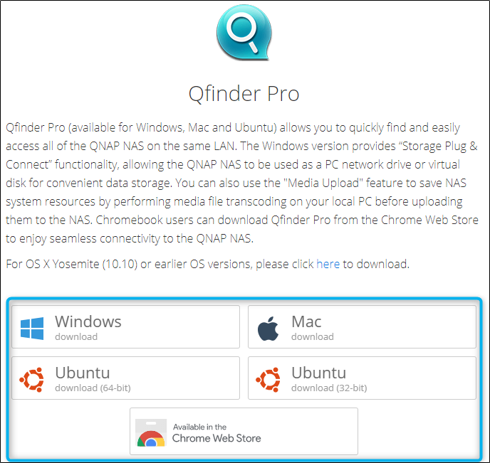 download qfinder pro for windows 10