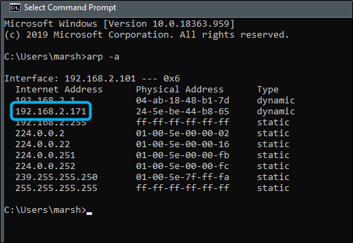 QNAP's IP Address