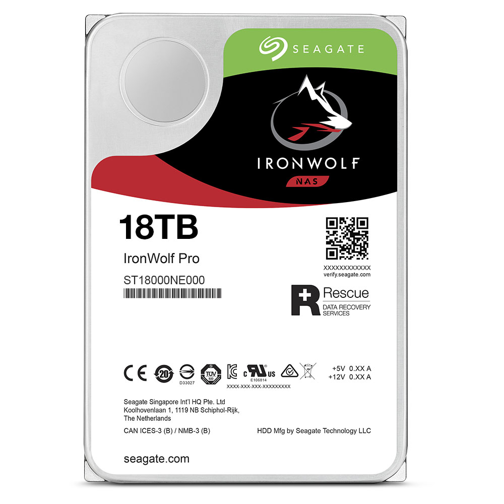 Seagate IronWolf Pro 18TB