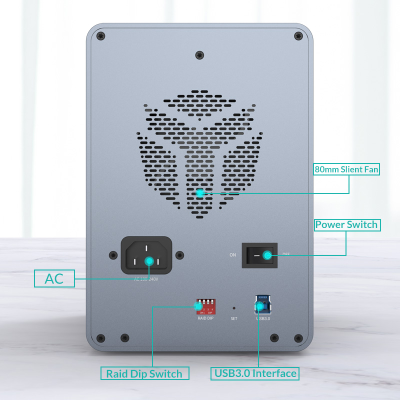 Yottamaster FS5U3 5-bay DAS