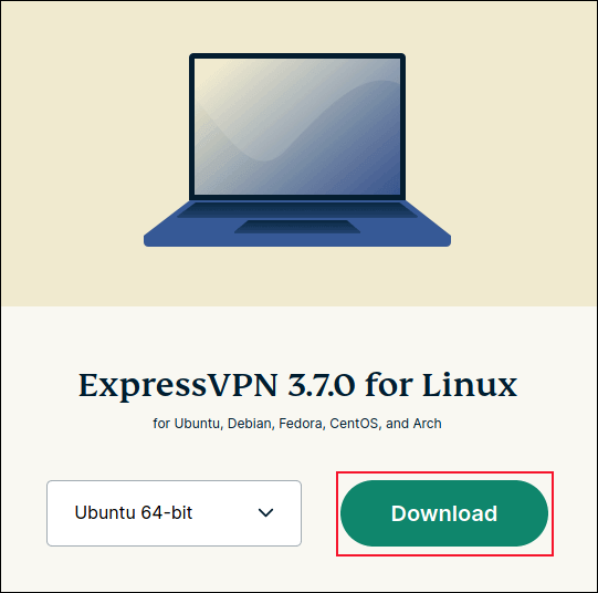 ExpressVPN download page
